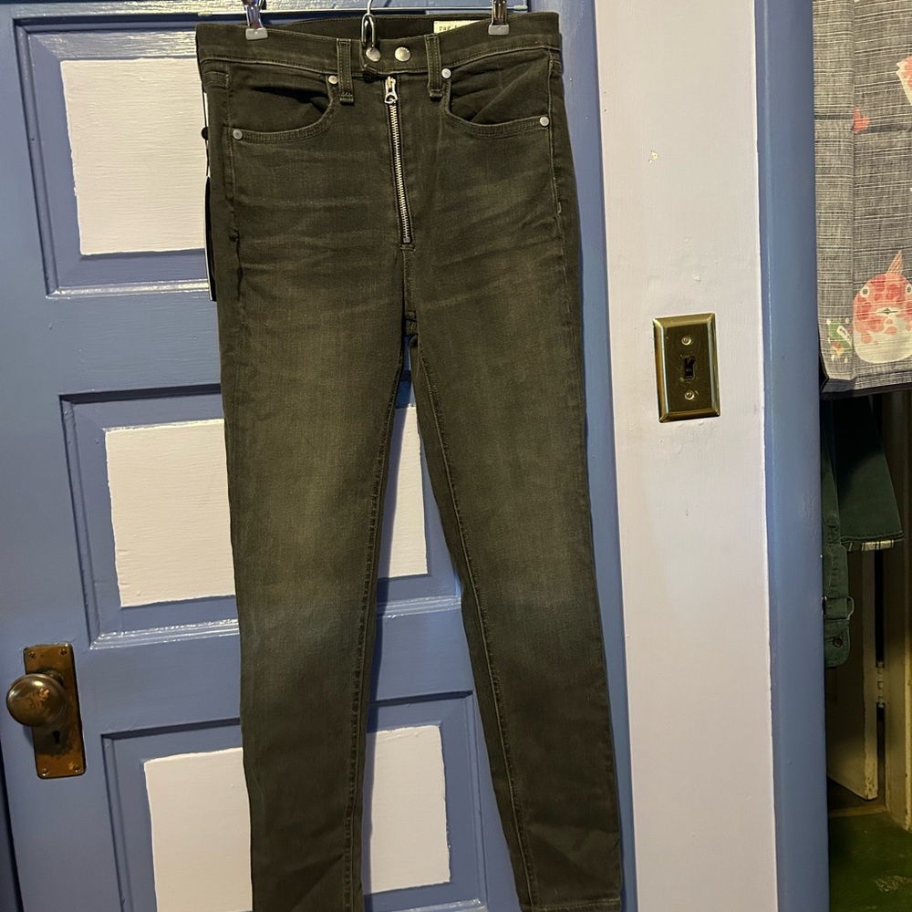 Rag & Bone moto black jeans - new with tags